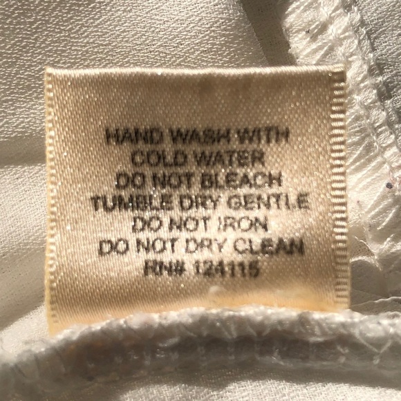 $5 SALE Elodie Ivory Lace Inset Tank Top Size XS - Picture 7 of 7